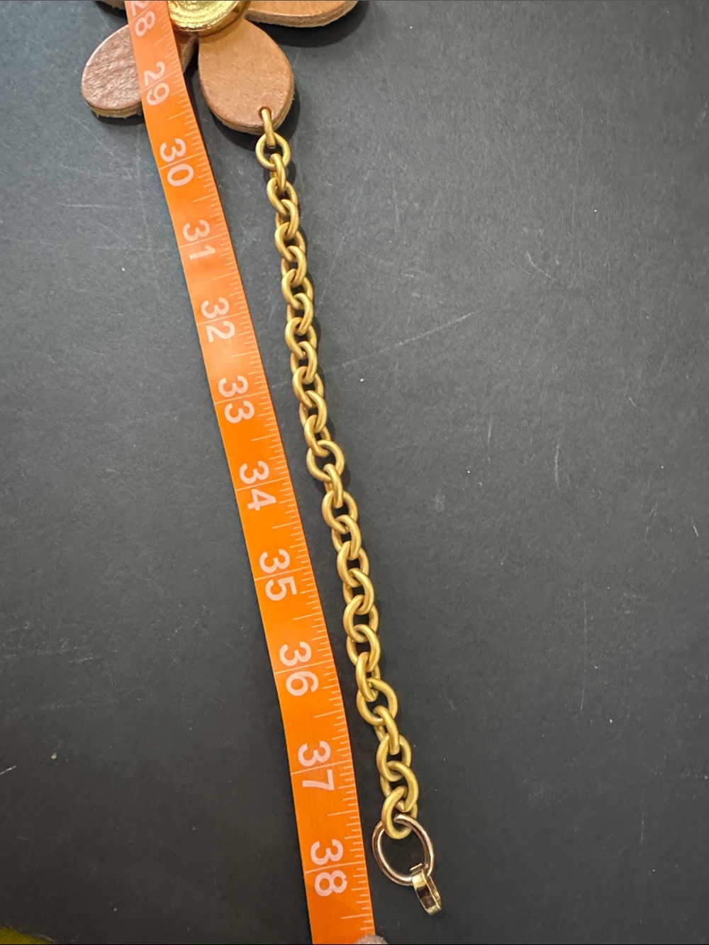 Vintage Leather Flower Belt - Picture 16 of 17